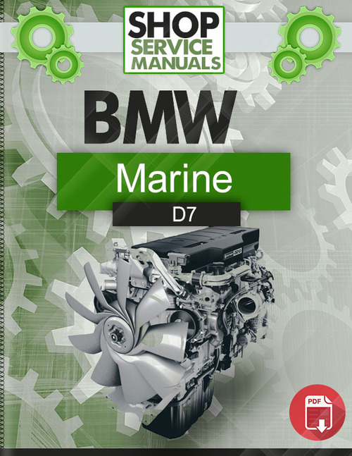 Product picture BMW Marine D7 Service Repair Manual Download