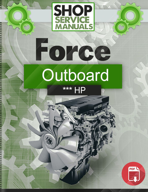 Product picture Force Outboard 5 hp 5hp 1 cyl 2-stroke 1992-1999 Manual